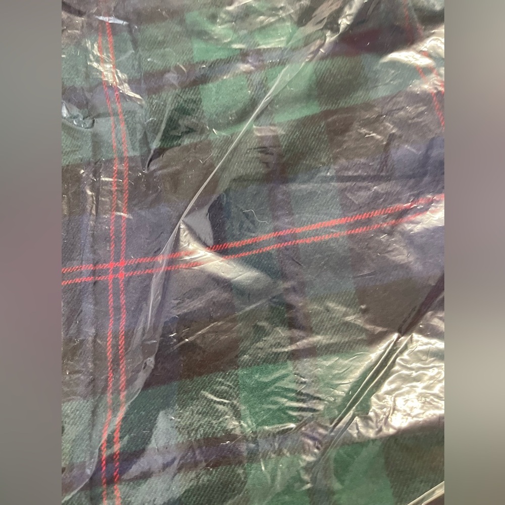 New still in package 2X men’s plaid pajama bottoms with pockets elastic waist